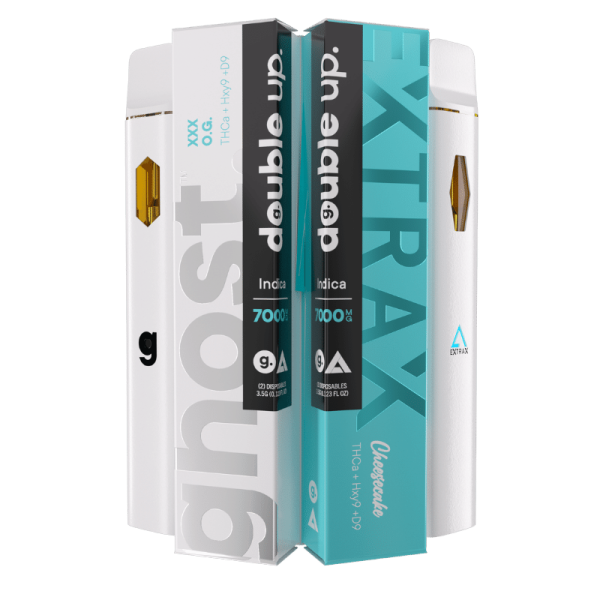 Delta Extrax THCa + Delta-9 THC 3.5G Disposables Duos | Ghost Extrax Best Sales Price - Vape Pens