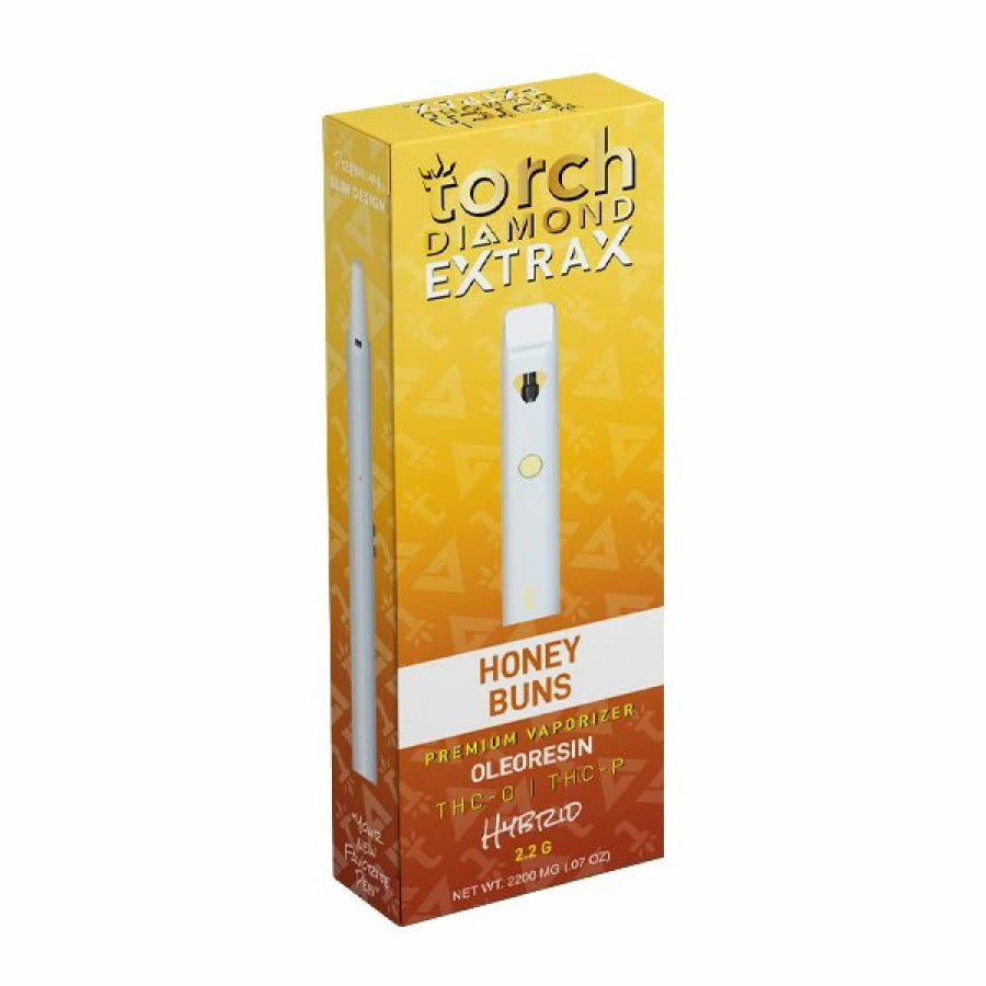 Torch Extrax Diamond Honey Buns THC-O + THCP Disposable (2.2g) Best Sales Price - Vape Pens