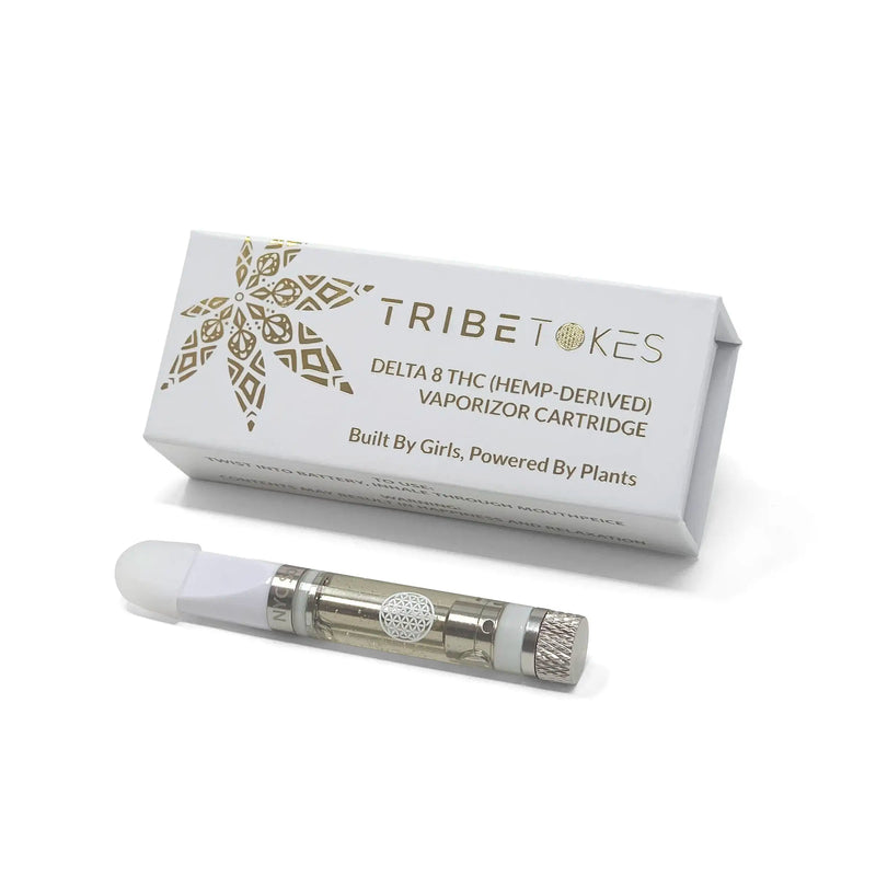 TribeTokes Delta 8 Vape Pen Starter Kit | MINI Battery + Full Gram Cart Best Sales Price - CBD