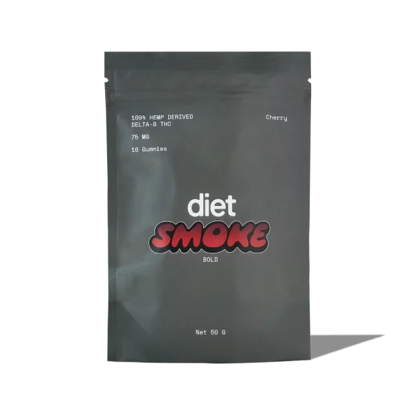 Diet Smoke Cherry Bomb 75MG DELTA-8 THC Gummies Best Sales Price - Gummies