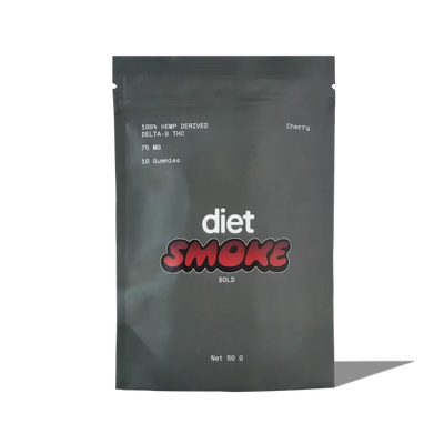 Diet Smoke Cherry Bomb 75MG DELTA-8 THC Gummies Best Sales Price - Gummies