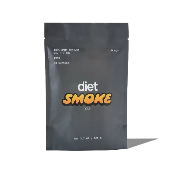 DietSmoke Mango Delta-9 THC Gummies 10MG Best Sales Price - Gummies