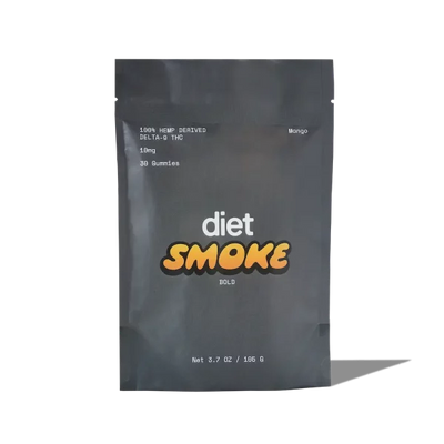 DietSmoke Mango Delta-9 THC Gummies 10MG Best Sales Price - Gummies