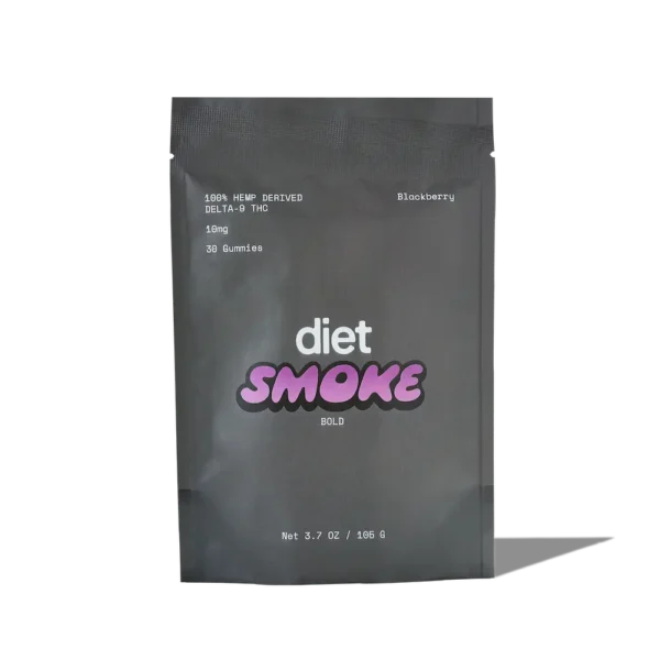 Diet Smoke Blackberry Gummies DELTA-9 THC Best Sales Price - Gummies