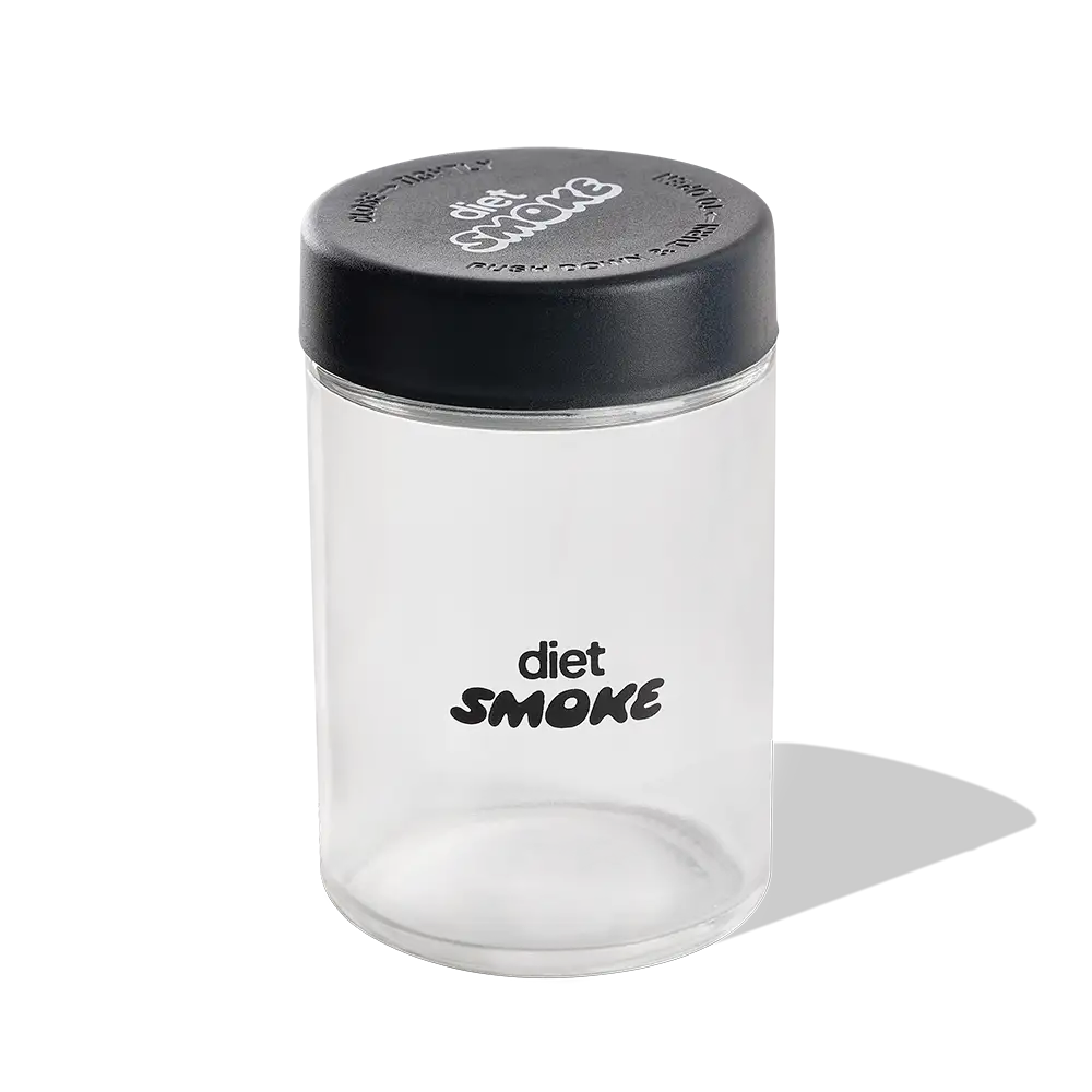 Diet Smoke Glass Jar Best Sales Price - Accessories