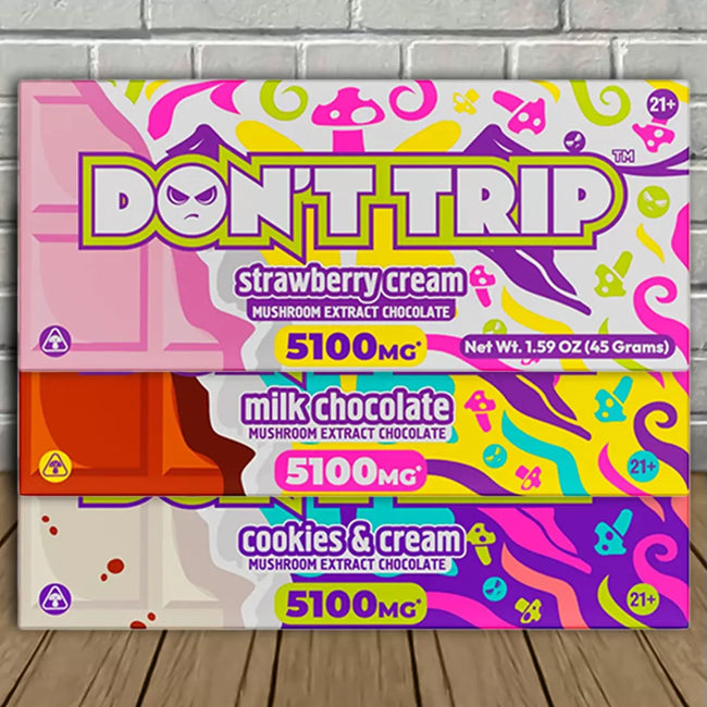 Dozo Don’t Trip Chocolate Bar 5100mg Best Sales Price - Gummies