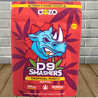 Dozo Delta 9 THC Smashers Blend Gummies 500mg Best Sales Price - Gummies