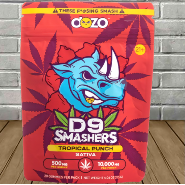 Dozo Delta 9 THC Smashers Blend Gummies 500mg Best Sales Price - Gummies