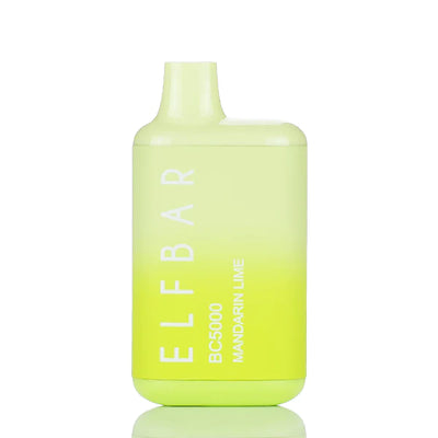 ELF BAR BC5000 5000 Puffs Disposable Vape - 13ML Mandarin Lime Best Sales Price - Disposables