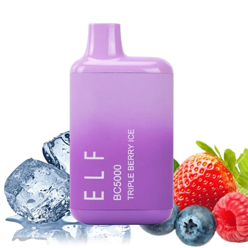 ELF BAR BC5000 5000 Puffs Disposable Vape 13ML Triple Berry Ice – TenVape