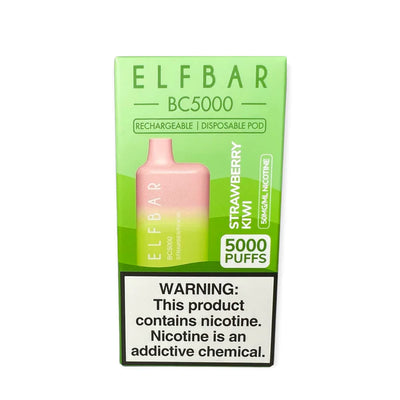 ELF BAR BC5000 Strawberry Kiwi Disposable Best Sales Price - Disposables