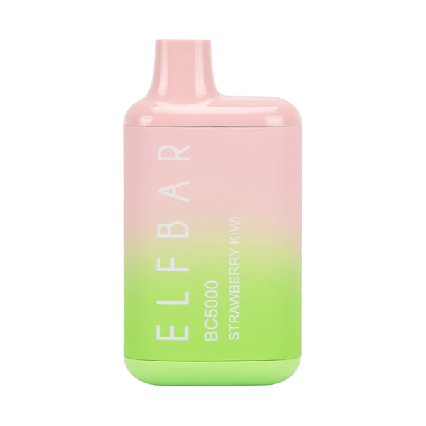 Elf Bar BC5000 Disposable Vape 13ML Strawberry Kiwi Best Sales Price - Disposables