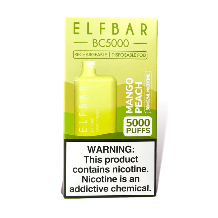 Elf Bar BC5000 Mango Peach Disposable Best Sales Price - Disposables