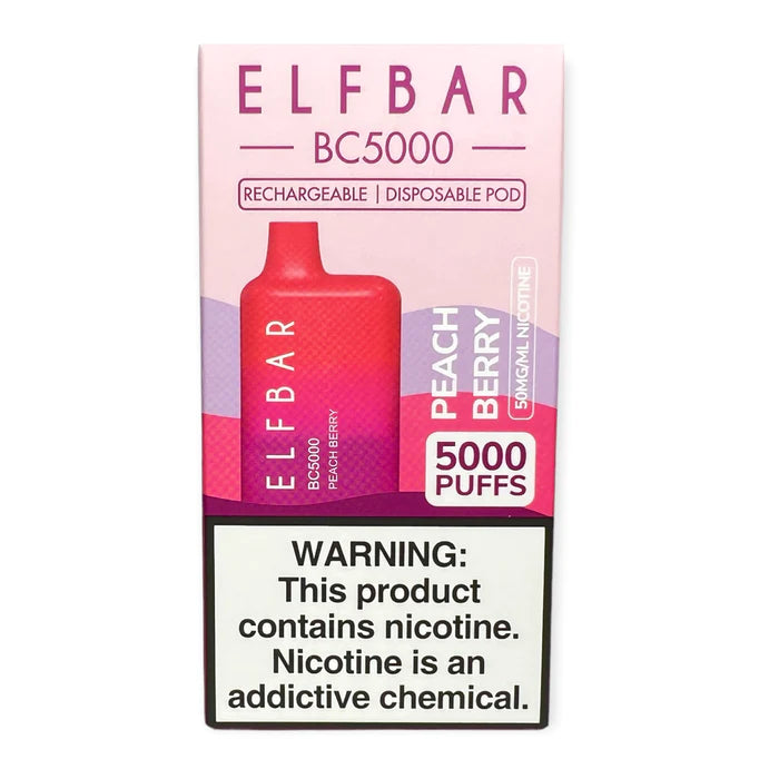 Elf Bar BC5000 Peach Berry Disposable