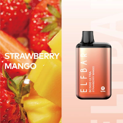 Elf Bar Ultra 50MG Strawberry Mango tastes