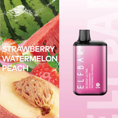 Elf Bar Ultra 50MG Strawberry Watermelon Peach