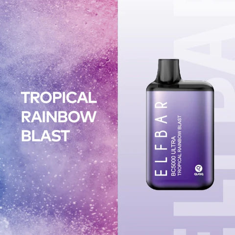 Elf Bar Ultra 50MG TROPICAL RAINBOW BLAST flavors