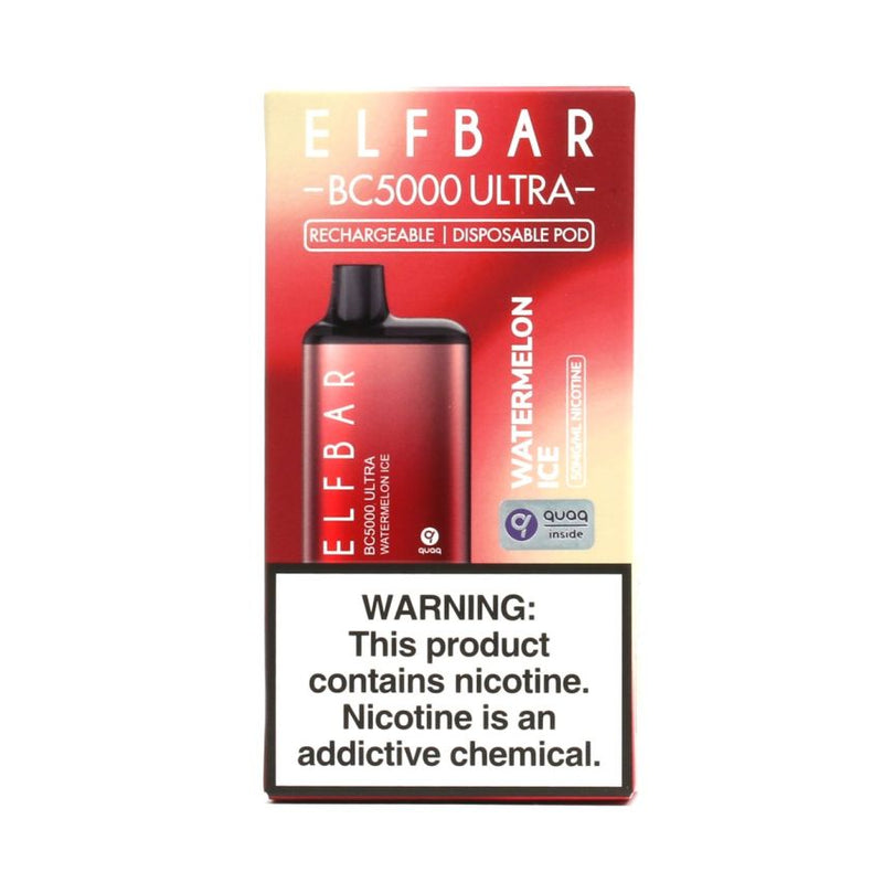 Elf Bar Ultra 50MG Watermelon Ice Best Sales Price - Disposables