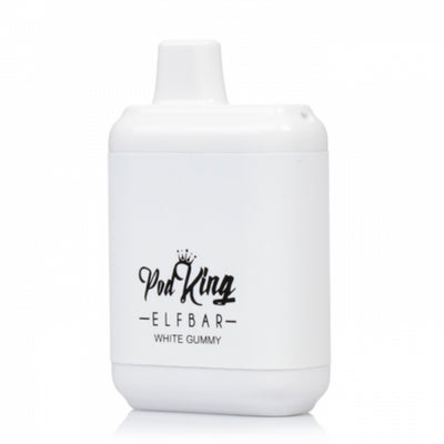 Pod King Elf Bar XC5000 Vape Flavor Kit White Gummy