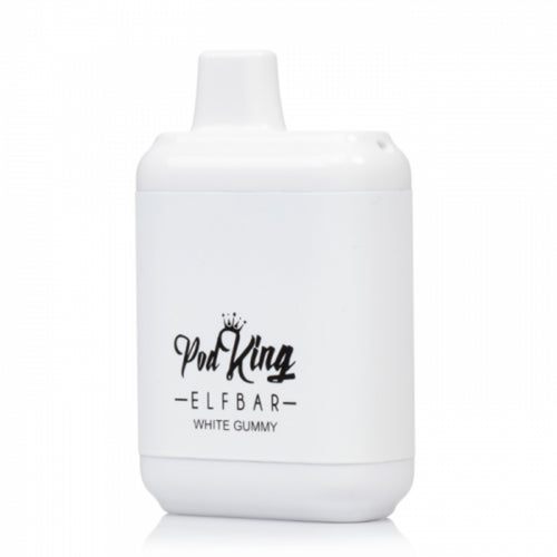 Pod King Elf Bar XC5000 Vape Flavor Kit White Gummy Best Sales Price - Disposables
