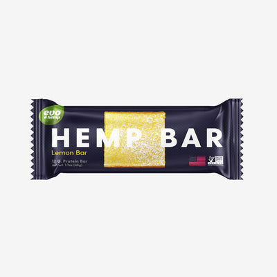 Evo Hemp Lemon Hemp Bars - 4 Boxes Best Sales Price - Gummies