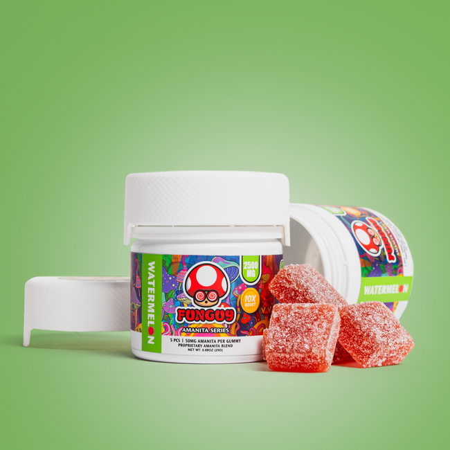 Eighty Six Fun Guy – Watermelon 2500MG Amanita Mushroom Gummies (10x Potency) Best Sales Price - Gummies