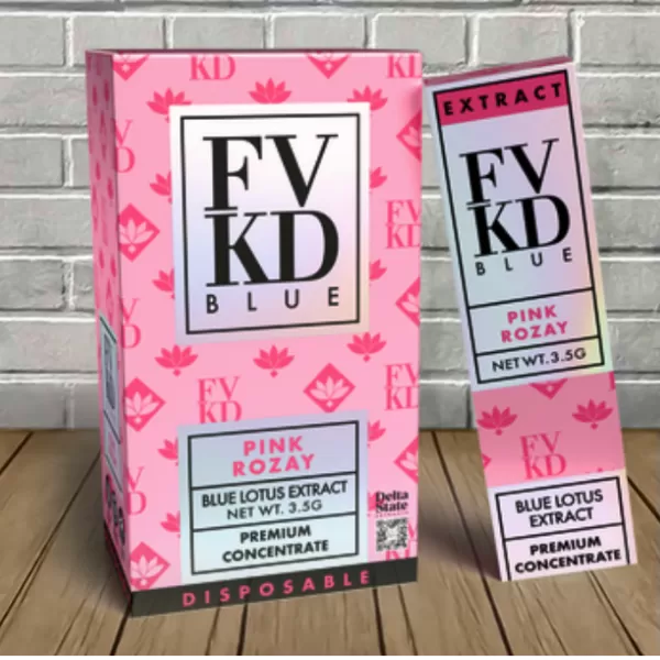 FVKD Exotics Blue Lotus Extract Disposable 3.5g Best Sales Price - Vape Pens