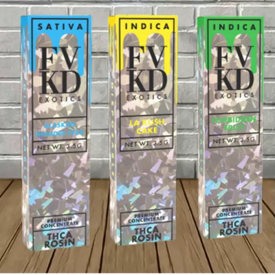 FVKD Exotics THCa Rosin Disposables 3.5g Best Sales Price - Vape Pens