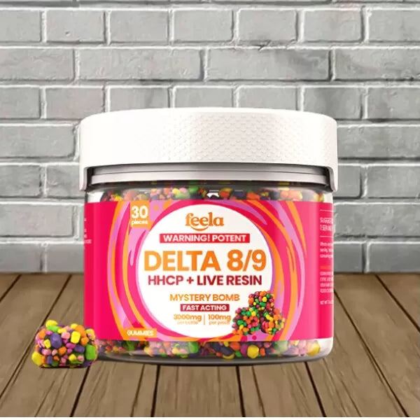 Feela Live Resin Delta 8 | Delta 9 | HHCP Nerd Clusters Best Sales Price - Gummies