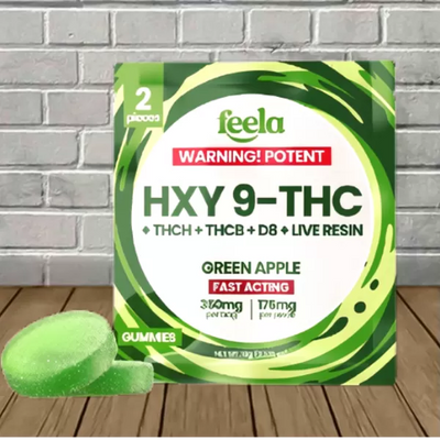 Feela Live Resin HXY-9 + THCH + THCB Gummies 2ct Best Sales Price - Gummies