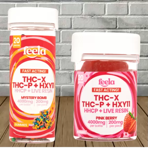 Feela Live Resin THCX + THCP + HHCP Gummies 4000mg Best Sales Price - Gummies