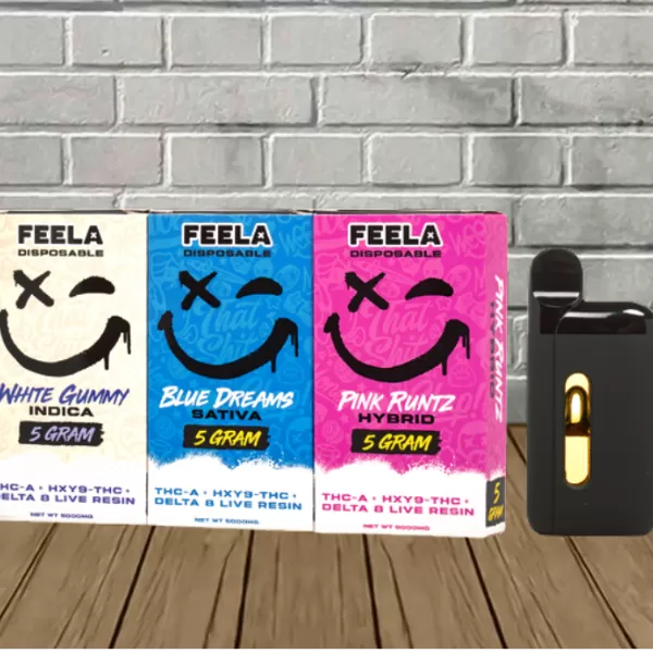 Feela THCa + HXY-9 + D8 Disposable 5g Best Sales Price - Gummies