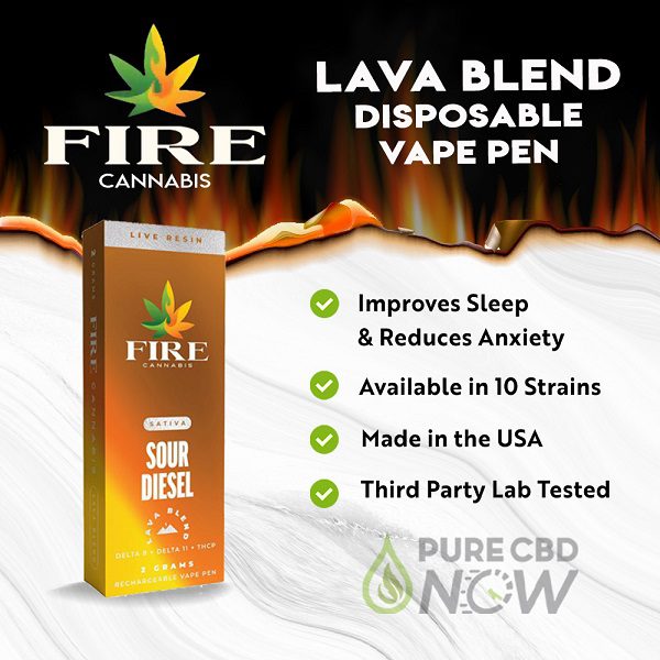 Fire Cannabis Lava Blend Disposable Vape Pen 2g Best Sales Price - Vape Pens