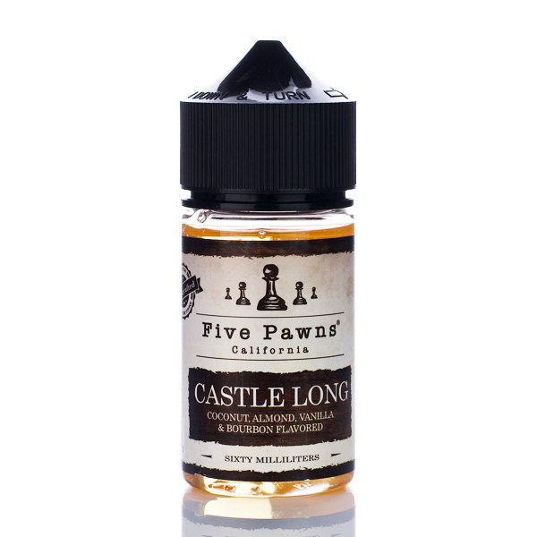 Five Pawns TFN E-Liquid - Castle Long - 60ml Best Sales Price - eJuice