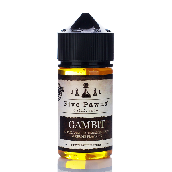 Five Pawns TFN E-Liquid - Gambit - 60ml (3mg) Best Sales Price - eJuice