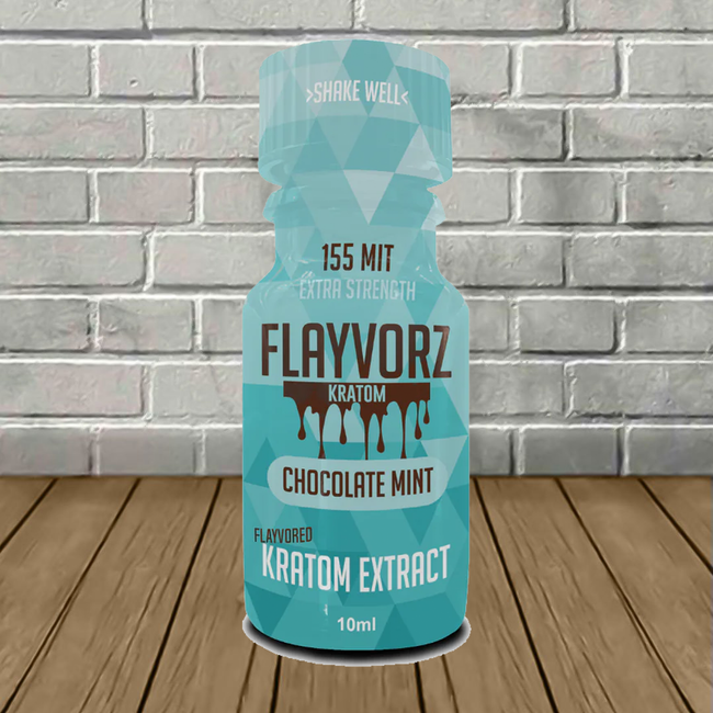 Flayvorz Extra Strength Kratom Extract Shot 155mg Best Sales Price - CBD