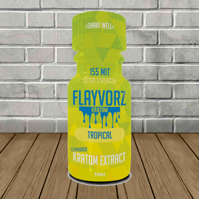 Flayvorz Extra Strength Kratom Extract Shot 155mg Best Sales Price - CBD