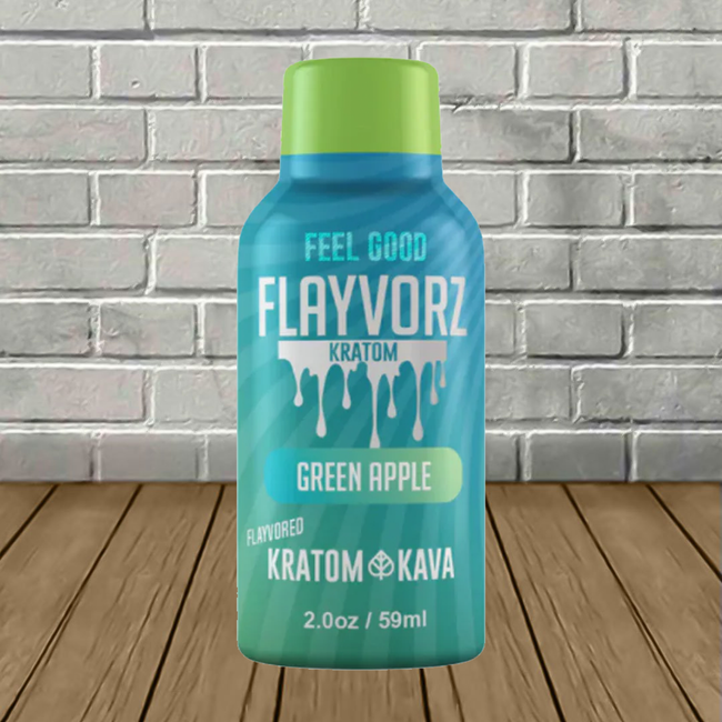 Flayvorz Feel Good Kratom + Kava Extract Shot 2oz Best Sales Price - CBD