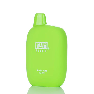 Flum Pebble 6000 Puffs Rechargeable Disposable Vape - 14ML Passion Kiwi Best Sales Price - Disposables