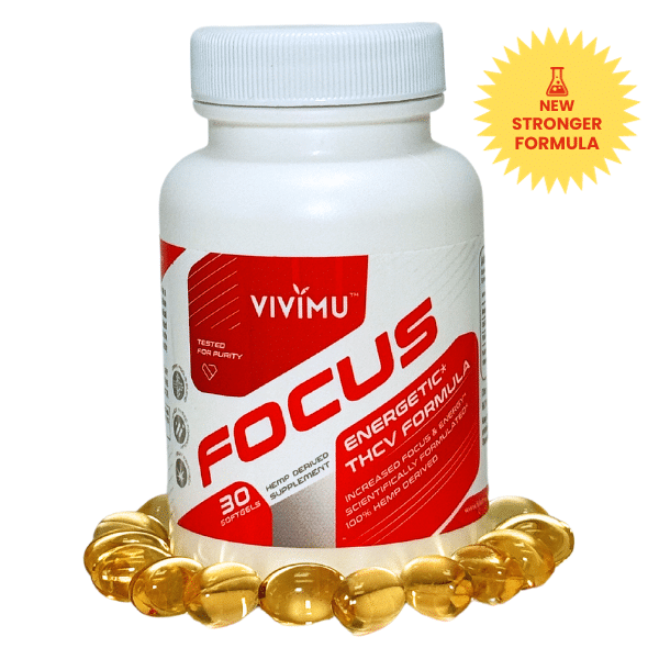 Focus Softgels CBG:THCv (New Formula!) Best Sales Price - Edibles