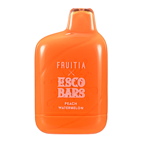 Fruitia Esco Bar 6000 Peach Watermelon Best Sales Price - Disposables
