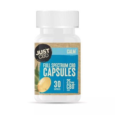 JustCBD - Full Spectrum CBD Gel Capsules Best Sales Price - Edibles
