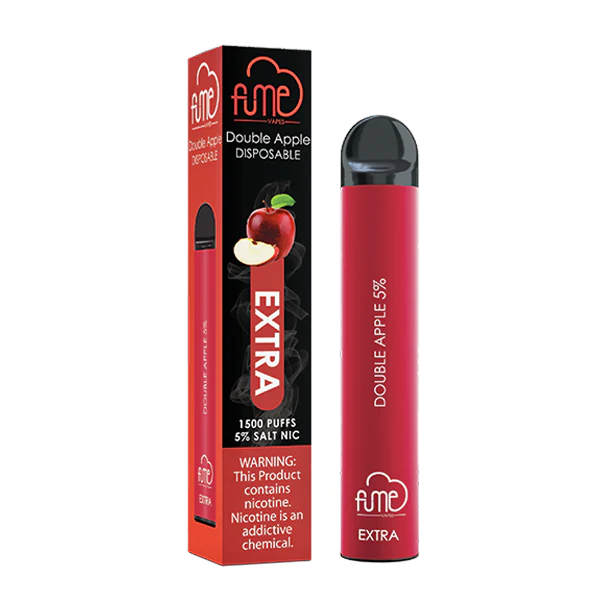 Fume Extra Double Apple 1500 Puffs Best Sales Price - Disposables