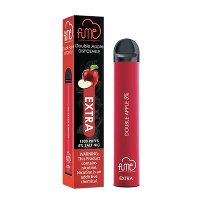 Fume Extra Double Apple 1500 Puffs Best Sales Price - Disposables