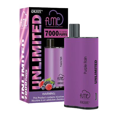 Fume Unlimited Purple Rain 7000 Puffs Best Sales Price - Disposables