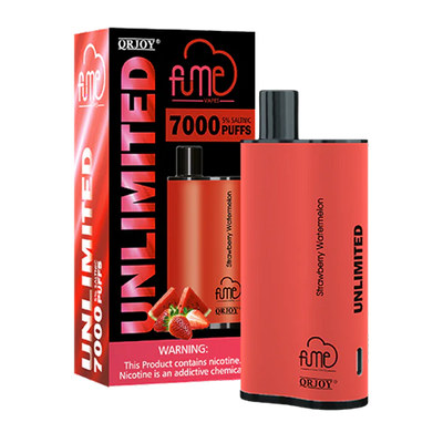 Fume Unlimited Strawberry Watermelon 7000 Puffs Best Sales Price - Disposables