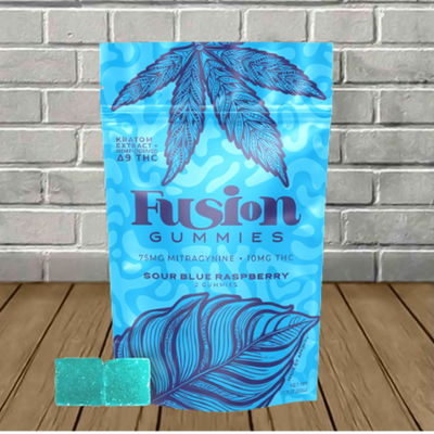 Fusion Delta 9 THC + Kratom Gummies 2ct Best Sales Price - Gummies