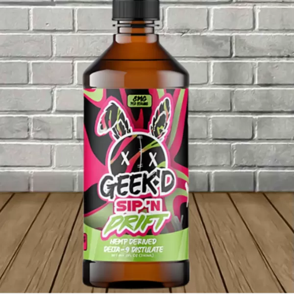 GEEK’D Extracts Sip ‘N Drift Delta 9 Syrup 800mg Best Sales Price - Tincture Oil