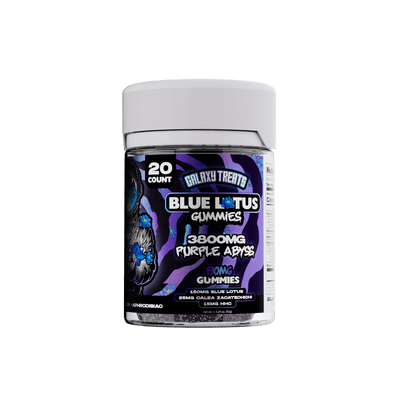 Galaxy Treats Purple Abyss 3800mg Blue Lotus Gummies Best Sales Price - Gummies