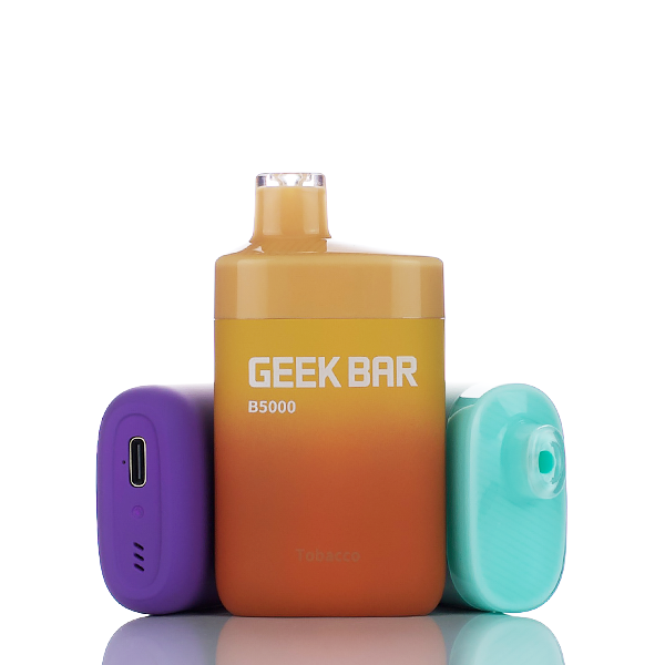Geek Bar B5000 5000 Puffs Disposable Vape 14ML (Grape Ice) Best Sales Price - Disposables